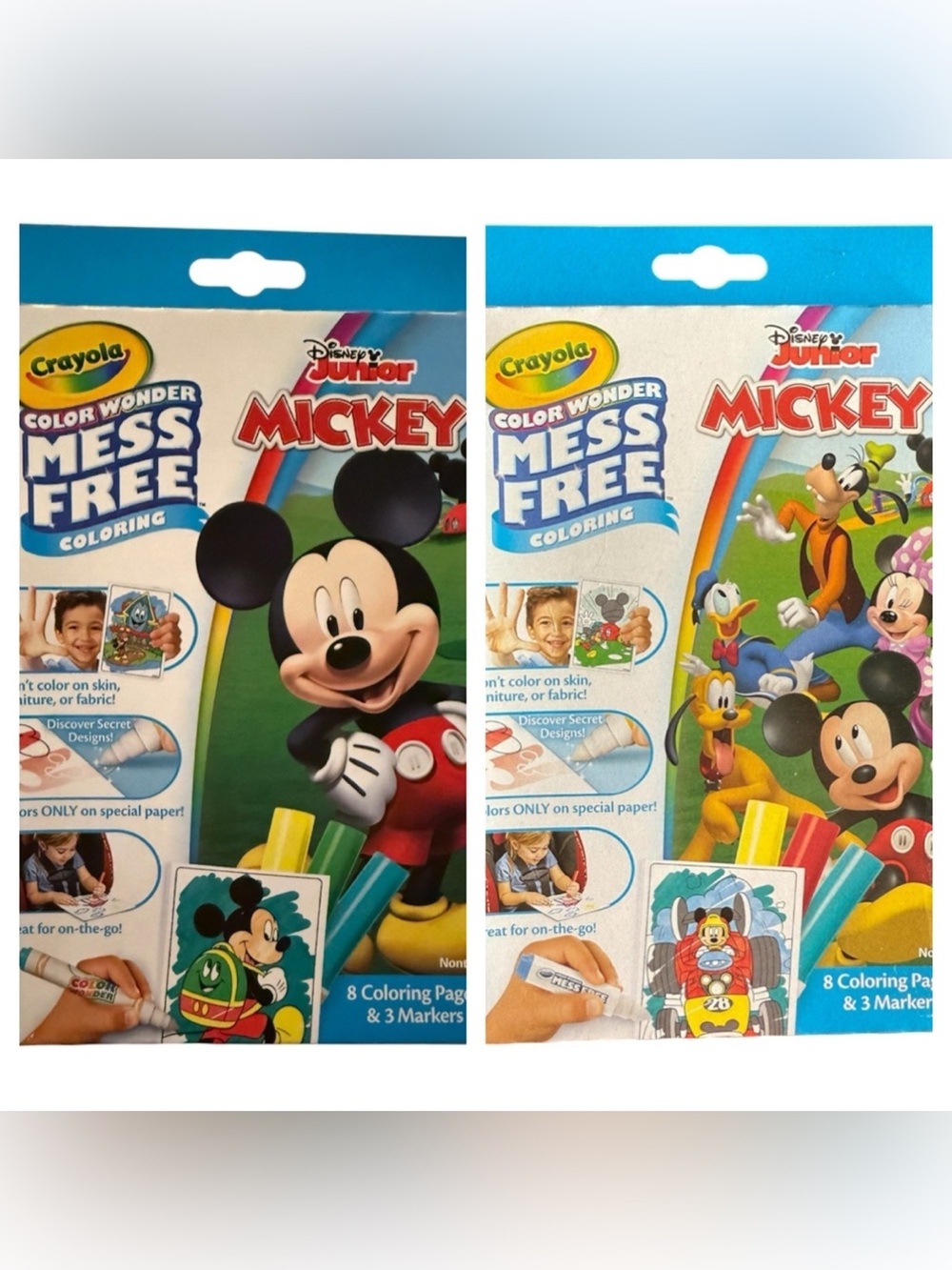Crayola Color Wonder Mess-Free Coloring Set Disney Jr Mickey Funhouse & Friends